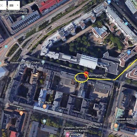 Studio In Helsinki City Center Lejlighed Eksteriør billede
